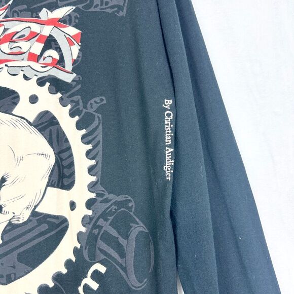 Smet By Christian Audigier Born On The Street Vintage Y2K Tee Shirt Size Large - Picture 4 of 9